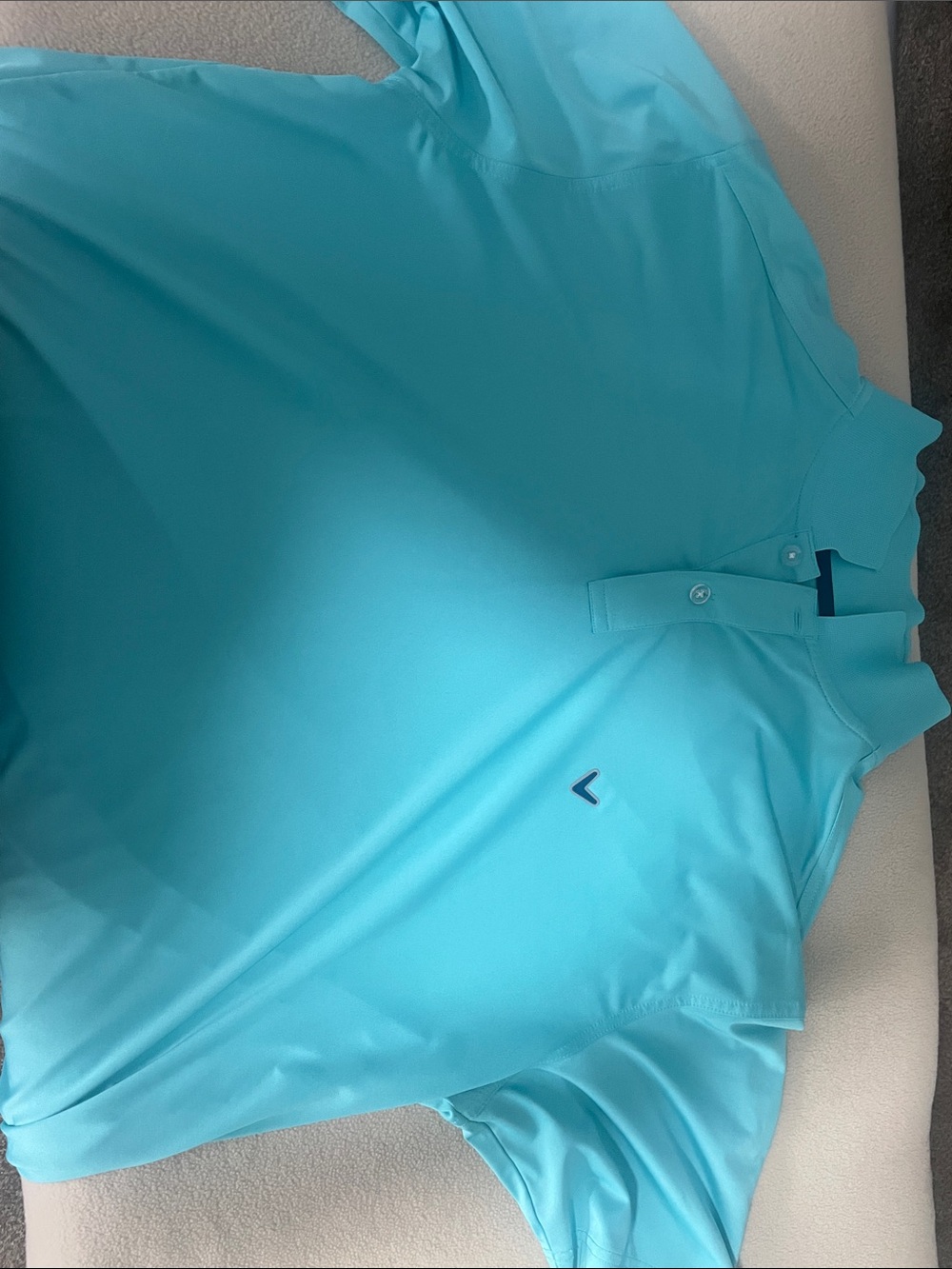 Callaway Men's Turquoise Performance Polo
